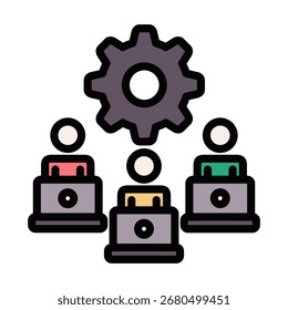Elemento De Icono De Empleado Para Diseño