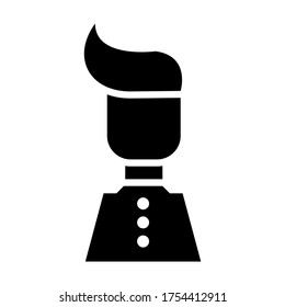 employee icon or logo isolated sign symbol vector illustration - high quality black style vector icons
