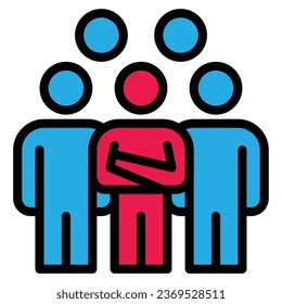 employee icon vector illustration, teamwork, businessman 
