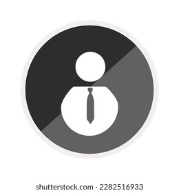 employee icon, is a vector illustration, very simple and minimalistic. With this employee icon you can use it for various needs. Whether for promotional needs or visual design purposes