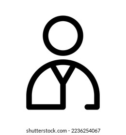 Illustration zum Vektor-Symboldesign für Mitarbeiter