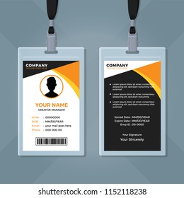 Employee ID Card Template