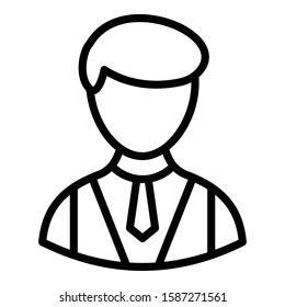 
Employee Isolated Vector icon which can easily modify or edit
