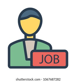 employee job user 