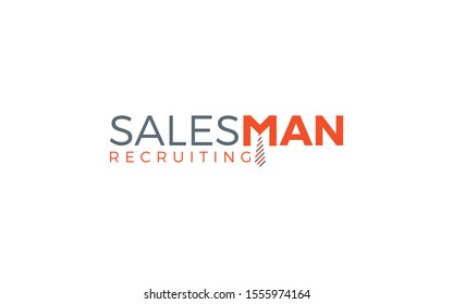 Employee Logo forms tie in letter m