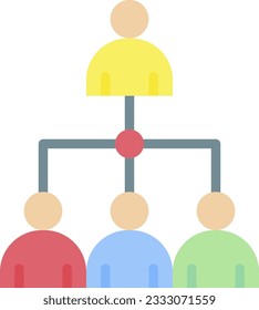Employee Management Icon image. Suitable for mobile application.