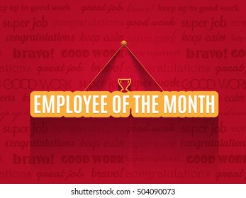 Employee of The Month Background