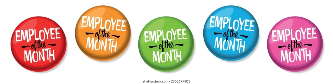 Employee of the month badge