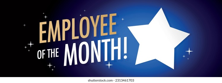 Employee of the month banner