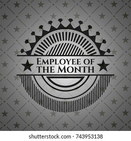 Employee of the Month black emblem