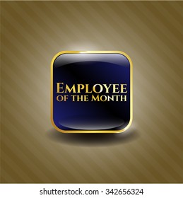 Employee Of The Month Golden Badge