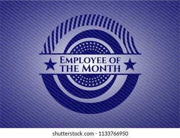 Employee of the Month jean background