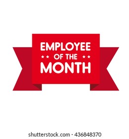 Employee Of The Month Label