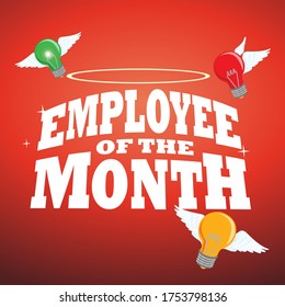 Employee Of The Month Vector Logo