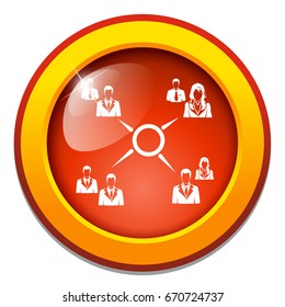 employee network  icon business icon