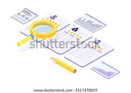 Employee Performance Evaluation Concept: Focuses on appraisal or annual review for goals achievement and assessment.