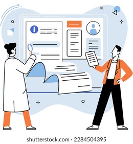 Employee performance evoluation, analysis of effectiveness of professional activity scenes set. Establishing level of compliance of characteristics of an employee with requirements of position held