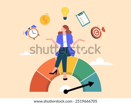 Employee performance or skill for work accomplishment