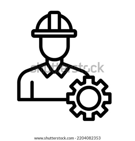 Employee preference Bold Outline Vector icons that can easily modify

