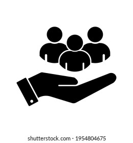 employee protection icon,  vector illustration with a simple design.