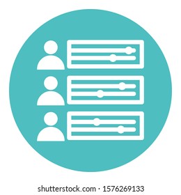 
Employee ranking Isolated Vector Icon which can easily modify or edit

