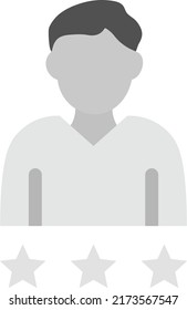Imagen vectorial del icono Calificaciones de empleados. También se puede usar para negocios y economía. Adecuado para aplicaciones móviles, aplicaciones web y medios impresos.