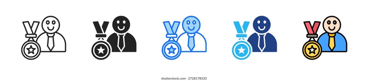 Symbol "Mitarbeitererkennung - Sammlung mehrerer Stile festlegen"