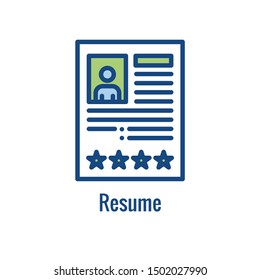 Employee Referral Process Icon With Networking, Recommendation, And Reference