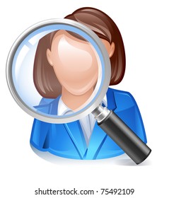 employee search icon for headhunting