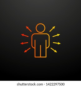 employee selection nolan icon. Elements of business organisation set. Simple icon for websites, web design, mobile app, info graphics