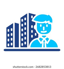 Employee Simple Vector Icon Collection