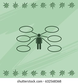 Employee skills icon.
