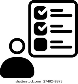 Employee Survey Colorful Vector Icon Design Symbol Design Symbol