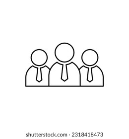 employee team Worker icon vector