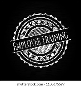 Employee Training chalk emblem