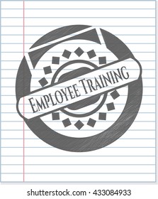 Employee Training pencil draw