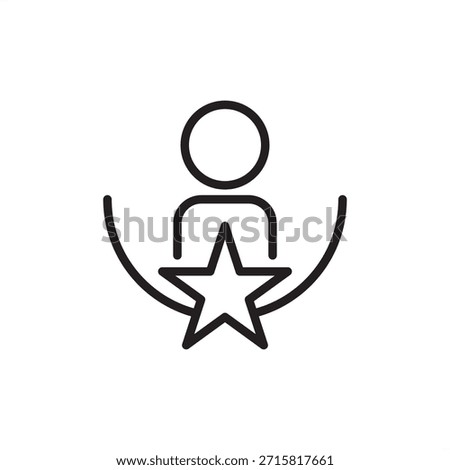 Employee value proposition icon symbolizing EVP strategy, employer branding, and talent rewards, representing corporate culture benefits, worker appreciation, company promise, and professionalism.