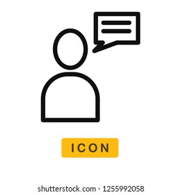 Employee vector icon