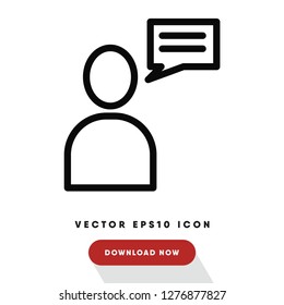 Employee vector icon