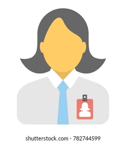 
Employee Vector Icon
