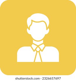 Employee vector icon. Can be used for printing, mobile and web applications.