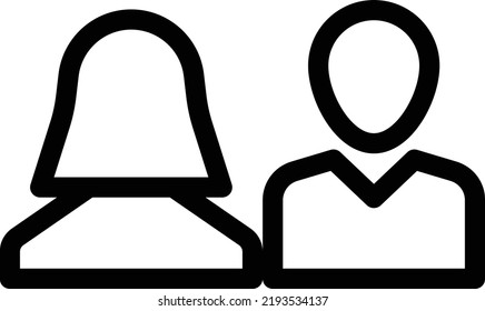 employee Vector illustration on a transparent background.Premium quality symbols.Thin line vector icon for concept and graphic design.