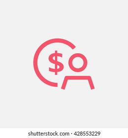 Employee Wages Icon