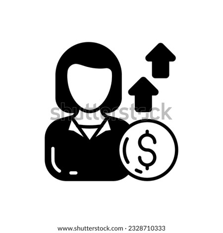 Employee Wages icon in vector. Illustration