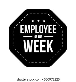 Employee Week Vector Badge Stock Vector (Royalty Free) 580972225 ...