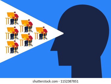 Employee work is monitored