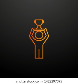 employee of the year nolan icon. Elements of business organisation set. Simple icon for websites, web design, mobile app, info graphics