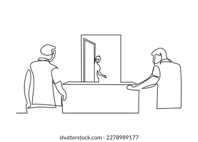 employees bring the cargo to the home, the door opens, the customer is satisfied