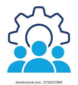 Elemento de icono de empleados para diseño