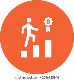 Employees Motivation icon vector image. Can also be used for HR. Suitable for mobile apps, web apps and print media.